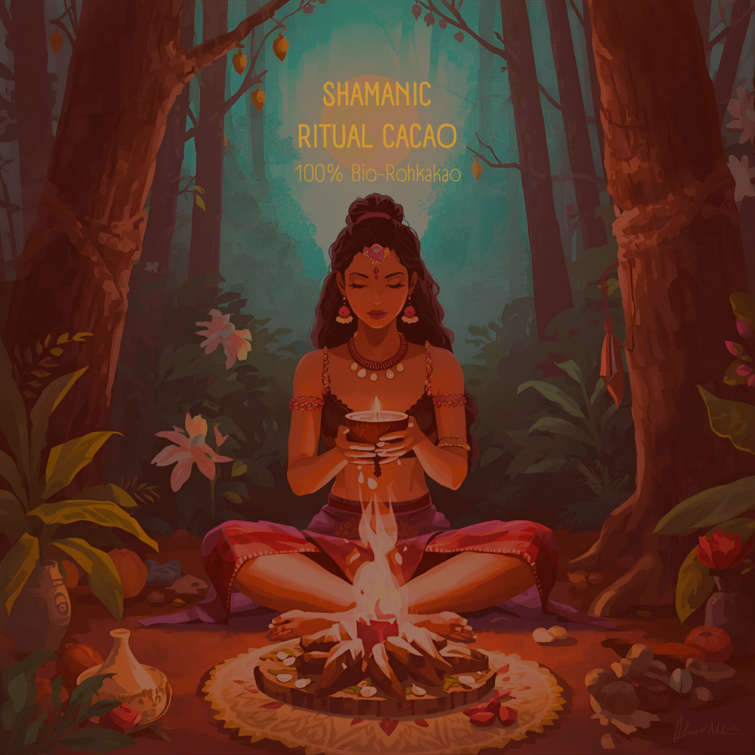 Zeremonieller Kakao 100% Bio Für deine Herzabsicht